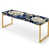 Astral Blue White Damask Radiance IV