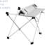 Table de camping pliante avec plateau en aluminium pour le sable et sac de transport-128879587