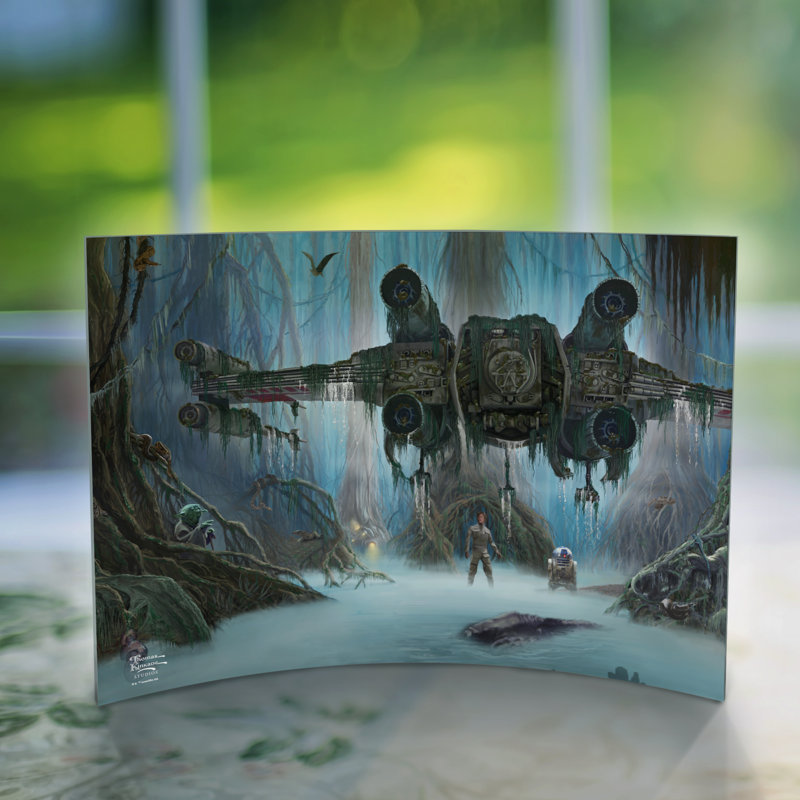 Star Wars (Do. Or Do Not. Il n'y a pas de test) Impression sur acrylique