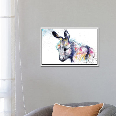 Donkey by BebesArts - Painting on Canvas