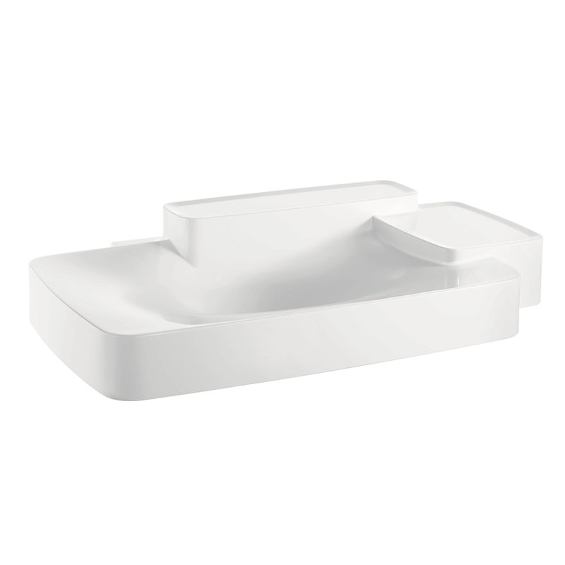 Bouroullec 34.13'' L Bathroom Sink, 0 holes
