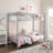 Elisabette Kids Twin Over Twin Bunk Bed-450022386