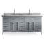 Ensemble de meuble-lavabo double 73 po Hamil-27063450-125311496-125311497