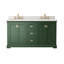 Meuble-lavabo double autoportant 60,58 po Nali-351989348