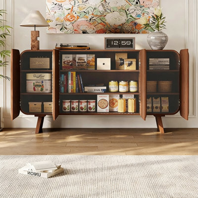 Simple Retro Style Home Sideboard