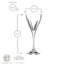 RCR Crystal - Fusion Stemware - Modern Cut Glass Stemware Goblets