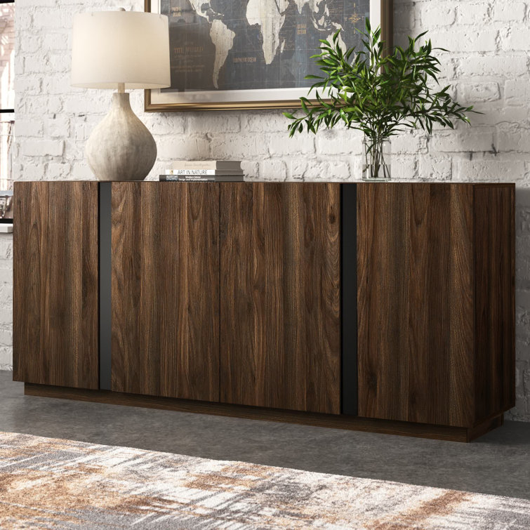 Kaelea 70" Wide 4-Door Sideboard