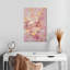 Avery rosé et or abstrait-106971951