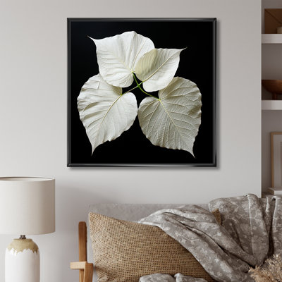 Impression sur toile noir et blanc sur verre I