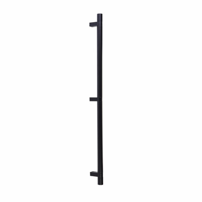 Poignée électroménager Emtek Select 24 po, tige de bar rectangulaire et poignée lisse, bronze huilé