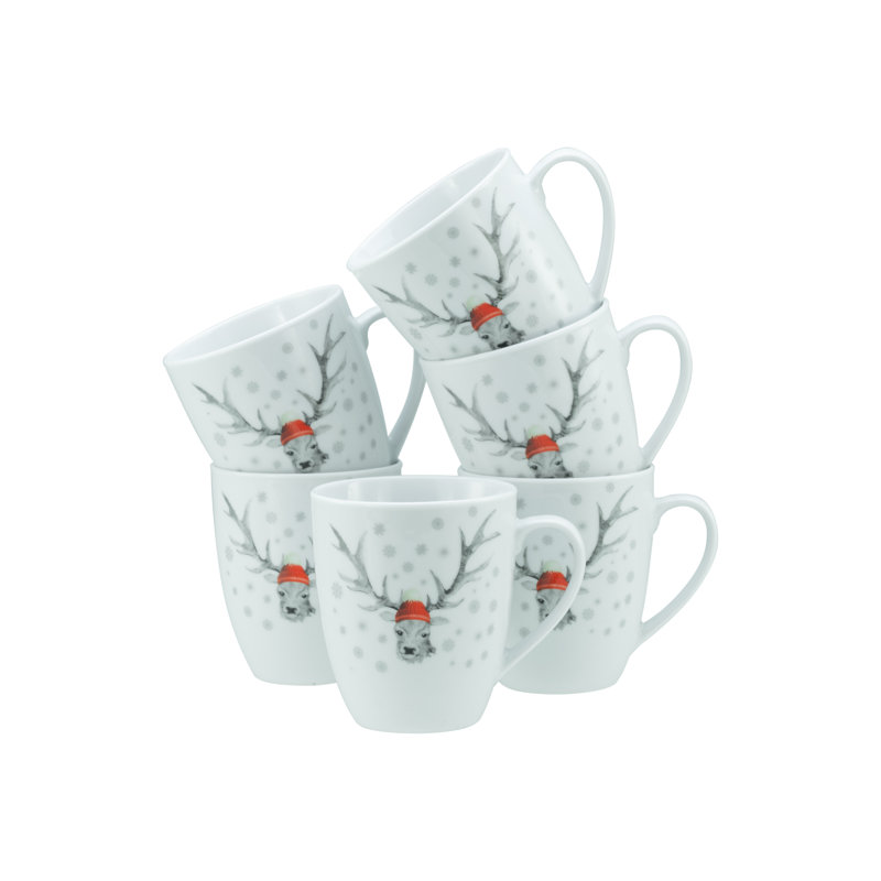 Luna Porcelain Coffee Mug