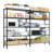 Marlia Steel Height -Adjustable Storage Rack Heavy Duty Shelving Unit-565694246-543713204