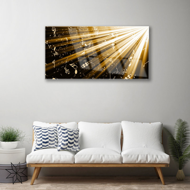 Art Abstract - No Frame Print on Glass