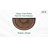 Carlien Natural Coir and Rubber Non-Slip Outdoor Sunburst Door Mat, 24"X36"-219340121