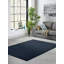 Alja Machine Washable Silky Tufted Navy Blue Rug-23990138