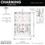Charme - luminaire suspendu 5 lumières