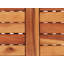 Union Rustic Honeoye 130cm W 400L Water Resistant Acacia Solid Wood Deck Box-796200715