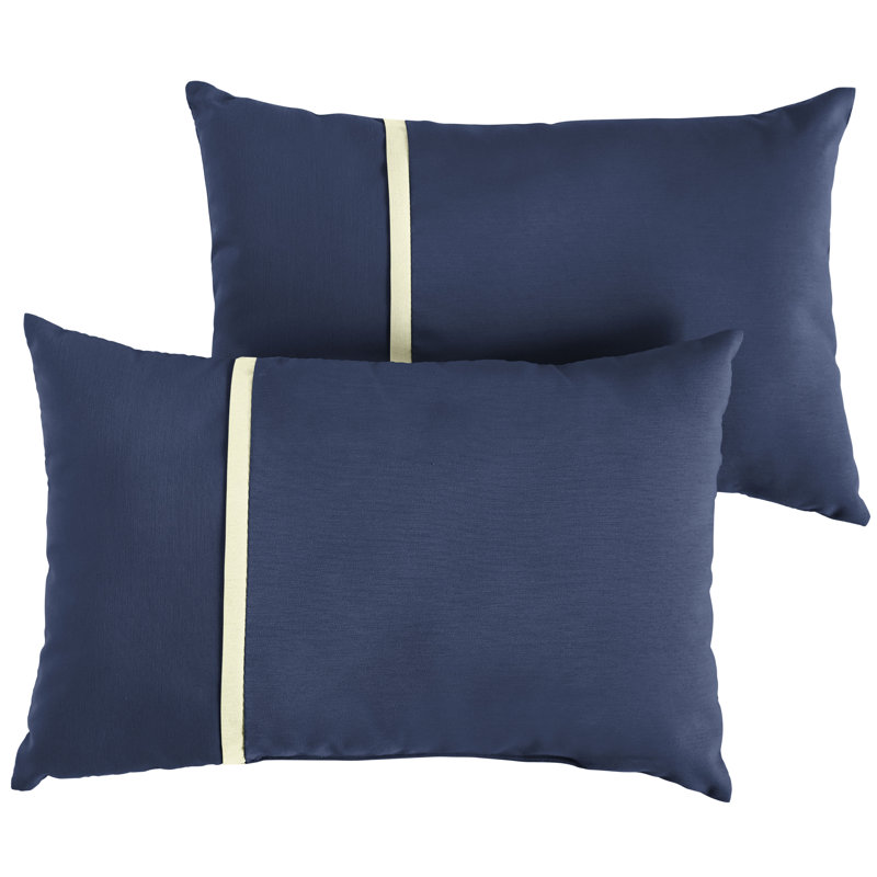 Coussin lombaire extérieur Idina, 12 po x 24 po