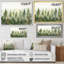 «Pine Trees Minimalisme Dream» - Art sur toile-97031224-97031222