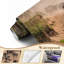 Adhésif mural amovible Peel and Stick Herd Wildebeest Crossing River Dusty-2097896415