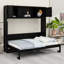 Lit escamotable avec armoires de rangement