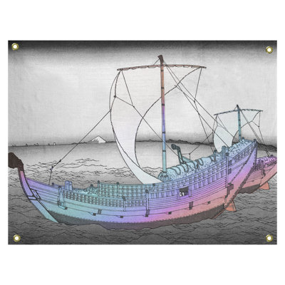 Tapisserie murale « the Kazusa Sea route »