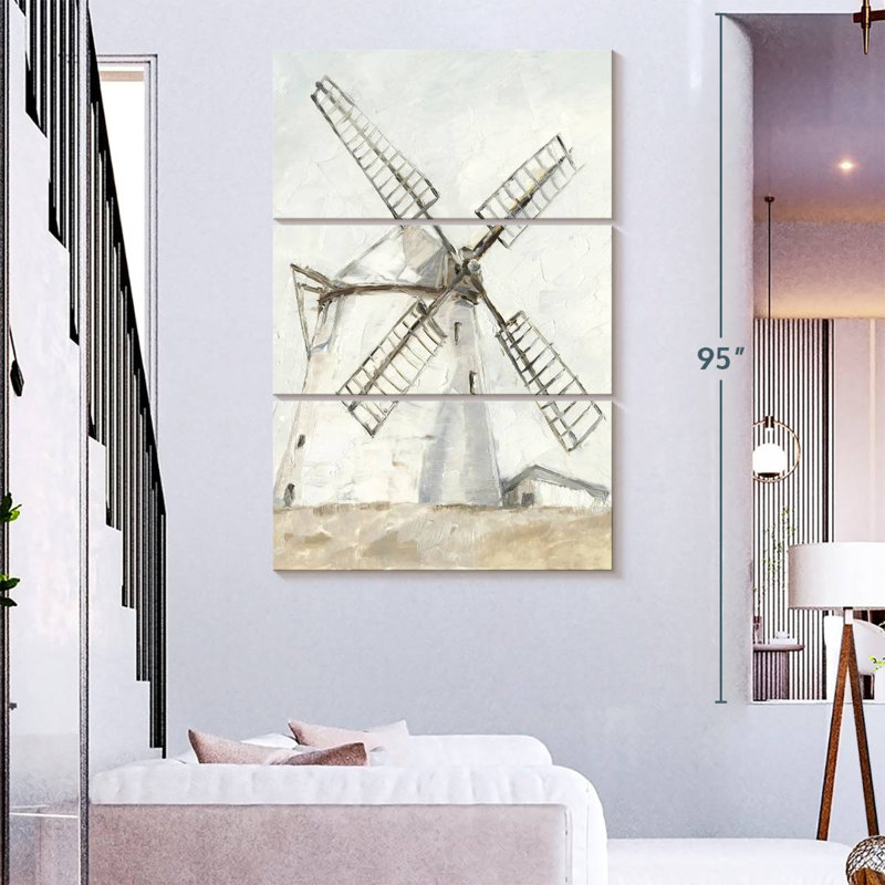 Alvord European Windmill I, 65'' H x 42'' W