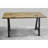 Willett Solid Wood Top Metal Base Dining Table-2008331833-2008331783