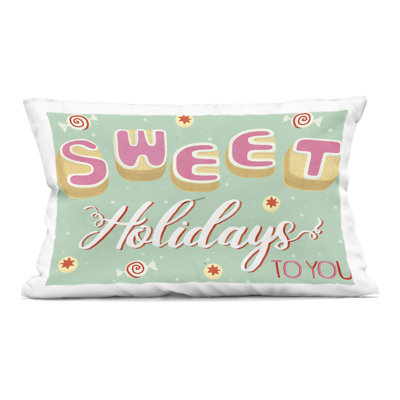 Coussin Sweet Sweeties To You, imprimé par Laura Watson