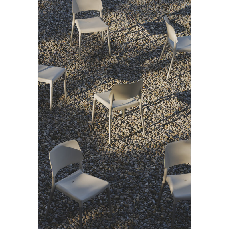 Belloch Chair, Silver, White
