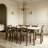 6 - Person White Rectangular Sintered Stone Stone Tabletop Dining Table Set