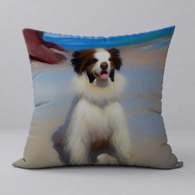 Abstract Throw Pillow