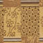 Tapis abstrait en laine et viscose touffetés à la main Soho-31779117