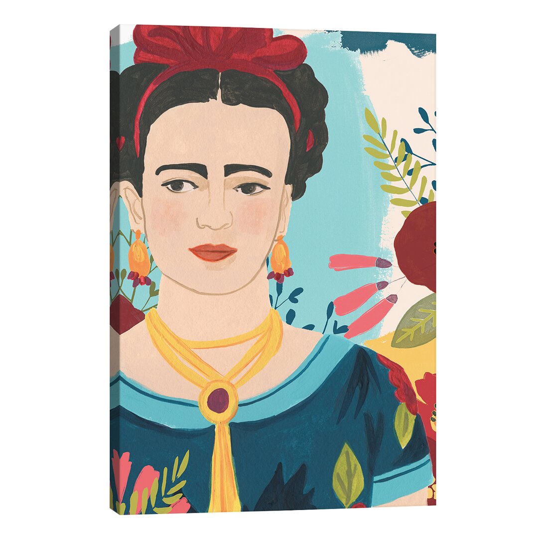 Leinwandbild Frida' Garden I