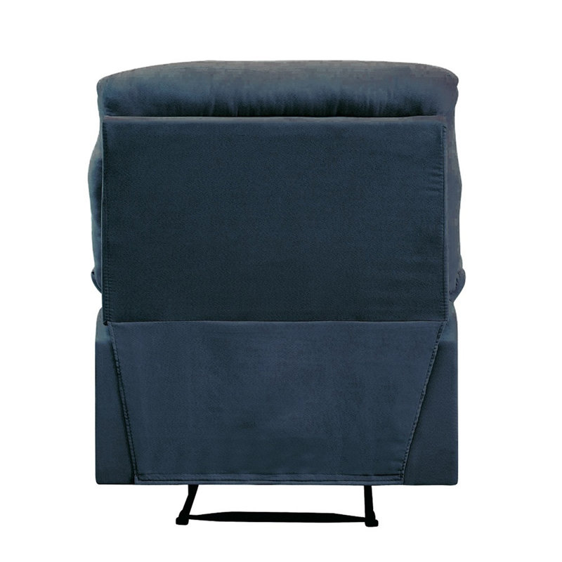Arcadia Blue Woven Fabric Motion Recliner, Blue