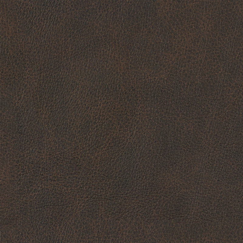 Fletcher Down Cushion Armchair, Dark Brown Top Grain Leather