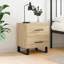 Maricrus 40cm W Iron Bedside Table-1953420099
