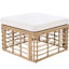 Mobilier de balcon toutes saisons - 7 pièces avec coussins et coussins épais