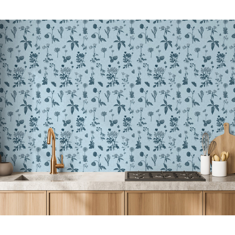 Journal de fleurs yuki osada tonal, Bleu ton sur ton