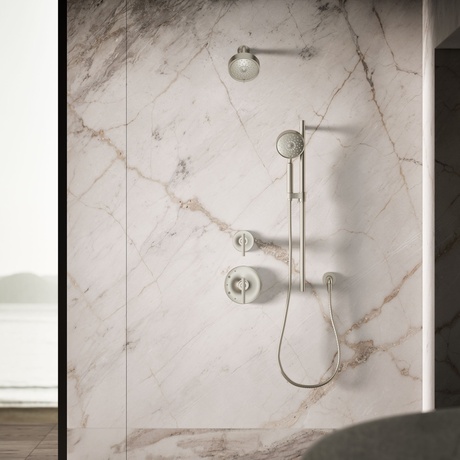 Purist Multifunction Handheld Shower Head, Vibrant Brushed Nickel, 1.75 GPM