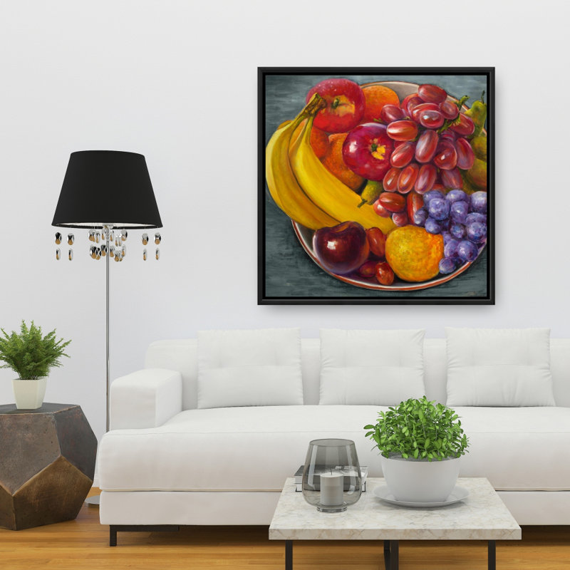 Bol de fruits - Toile de cuisine pour la maison