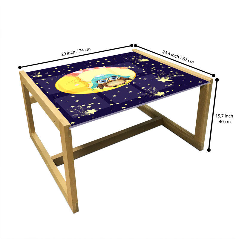 Jamariea Sled Coffee Table, 62cm H x 74cm W x 40cm D