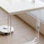 Bureau moderne et simple blanc-864596260