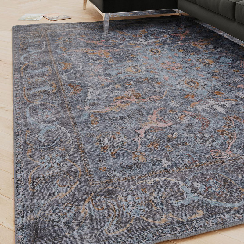Vintage Look Area Rug, Rectangle 120 x 170 cm