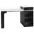 59.5" Kitchen Island With Extendable Dining Table-869322019
