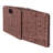 3-Pc Woven Rope Basket Set; Foldable; Walnut-931488519