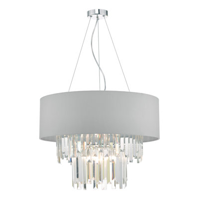 6 - Light Crystal Chandelier