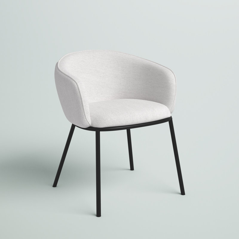 Westmore 18.75'' H Upholstered Armchair, Cream