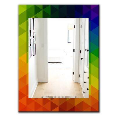 Glass Frame Mirror