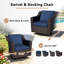6-Piece Wicker Outdoor Sofa Set – Swivel Chairs & Hidden Storage Ottomans-2047026688
